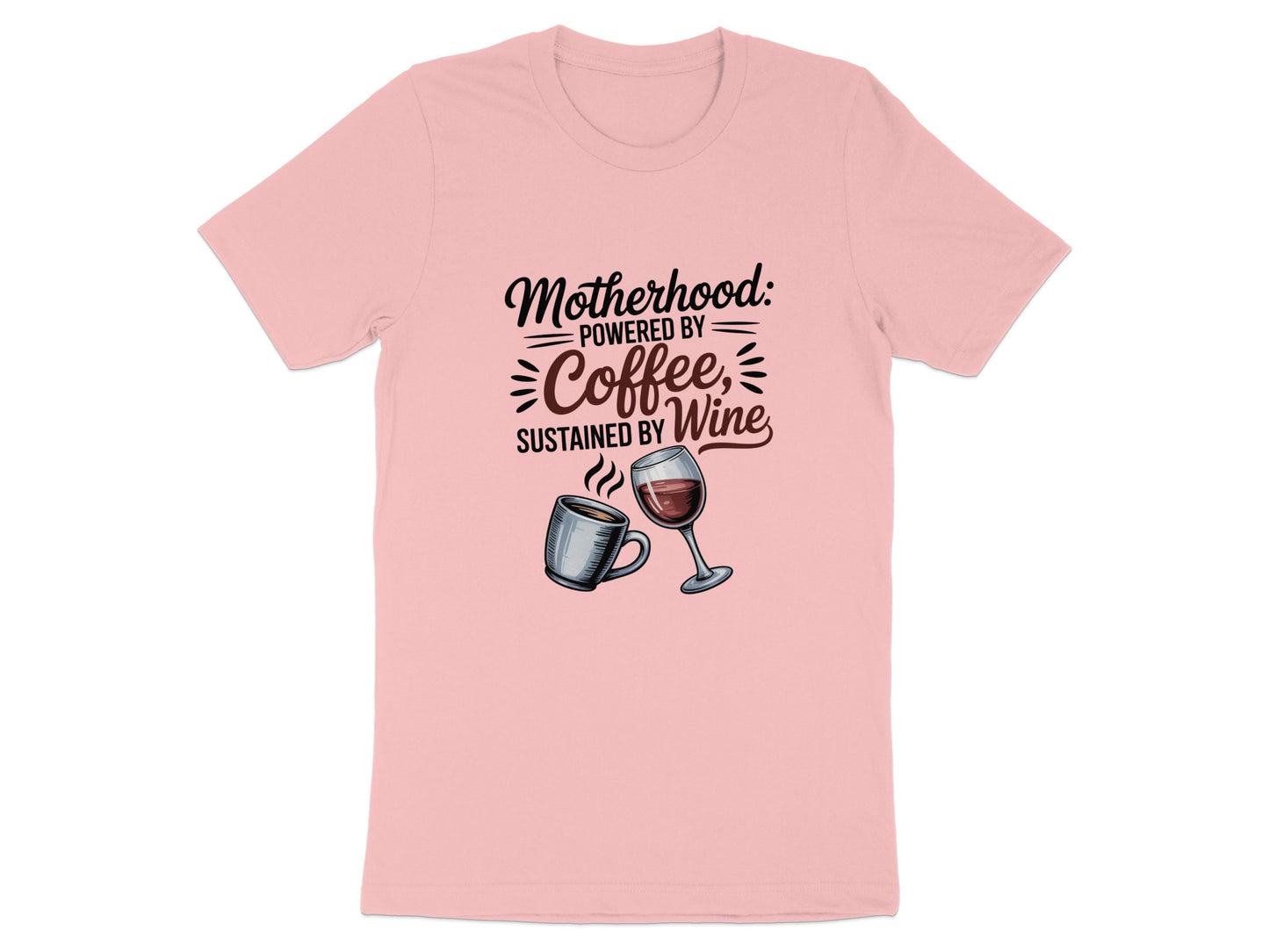 Motherhood Powered by Coffee Sustained by Wine product type
