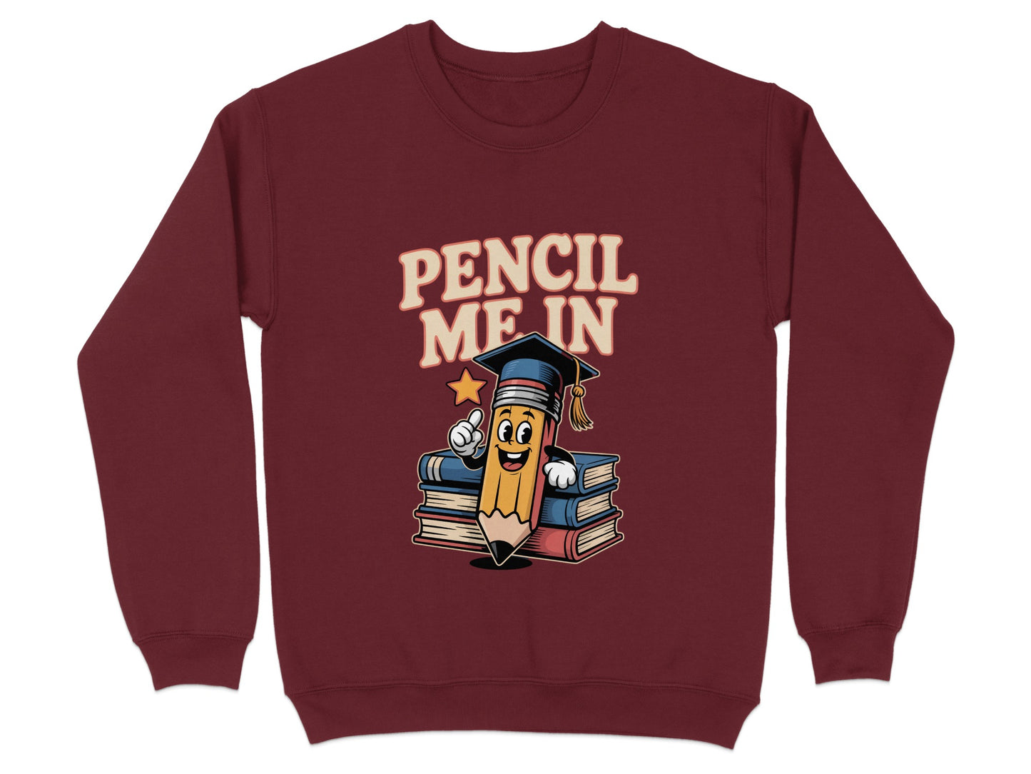Pencil Me In Graphic Sweatshirt Product