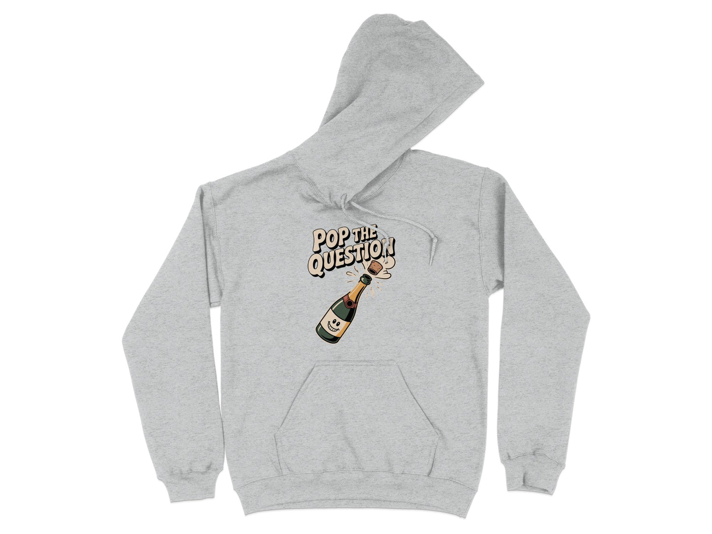Pop the Question Graphic Hoodie Apparel product type