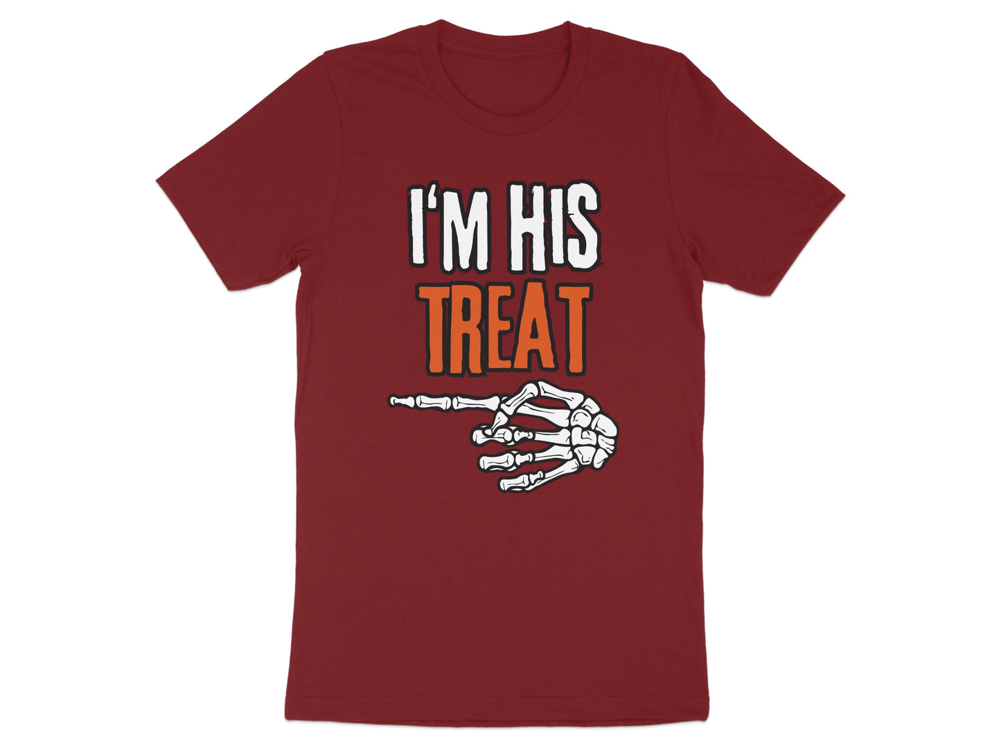 I'm His Treat Skeleton Hand Halloween Shirt product type