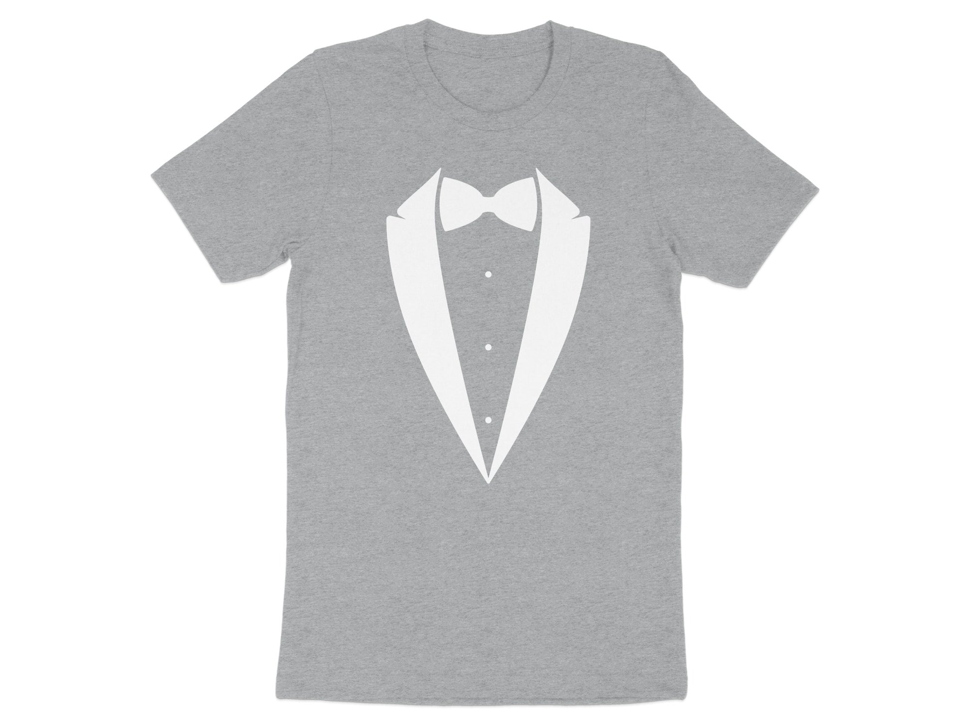 Stylish Grey Tuxedo Costume Graphic T-Shirt product type