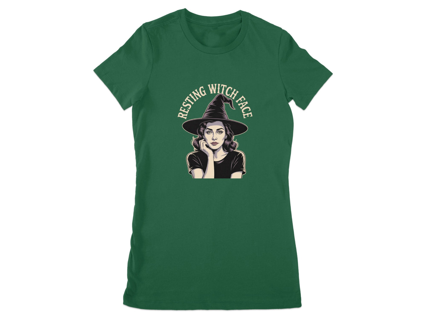 Resting Witch Face Graphic T-Shirt product