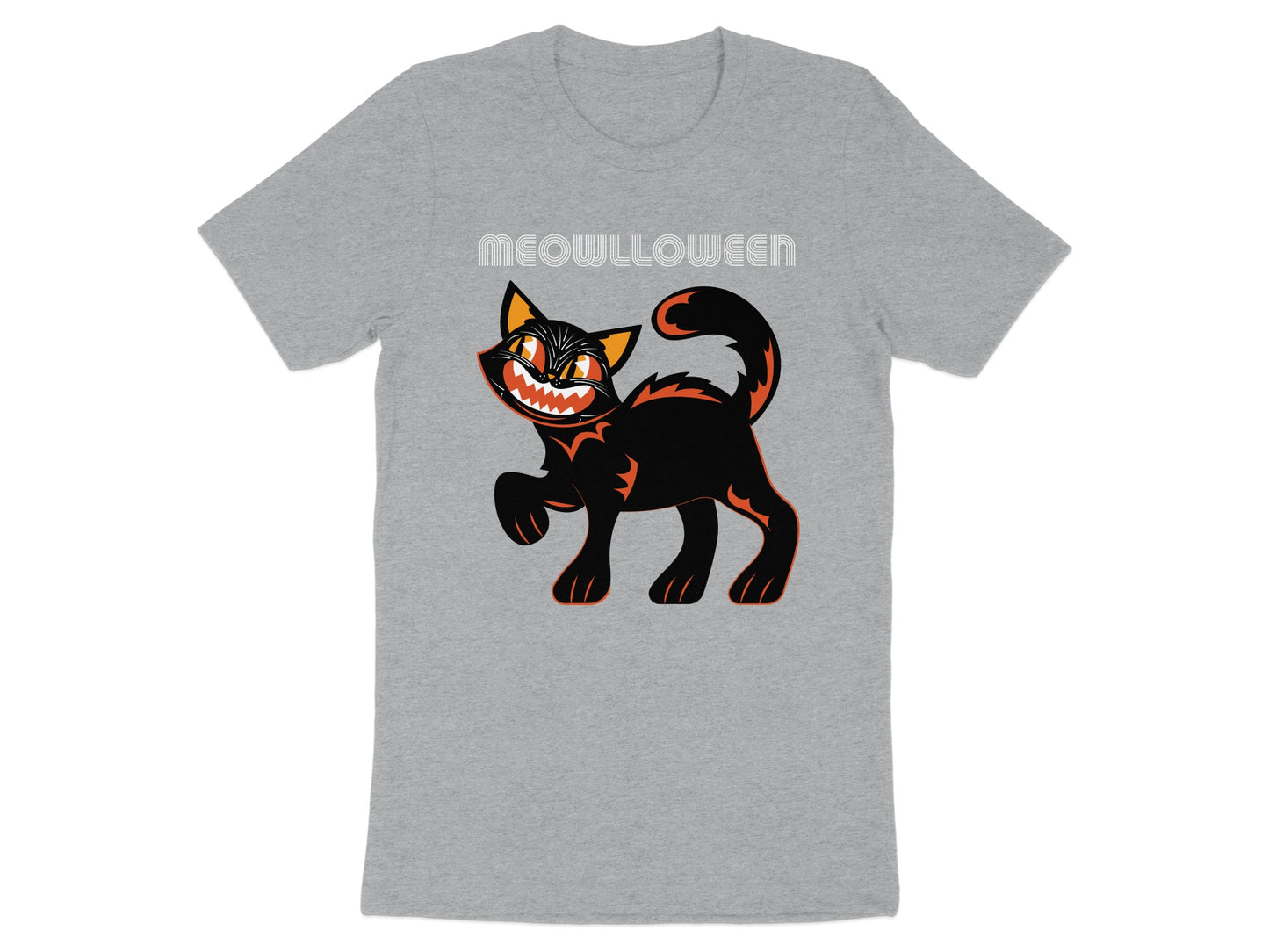 Meowlloween Black Cat Halloween T-Shirt product type