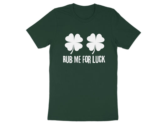 Rub Me For Luck Clover Graphic Tee product