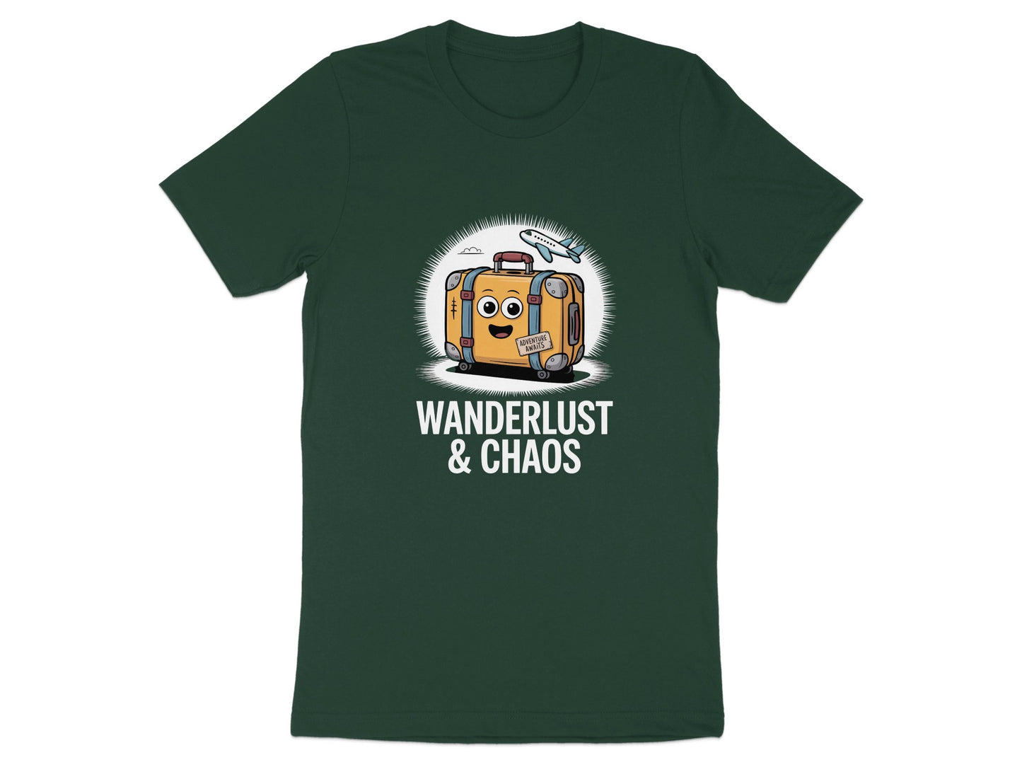 Wanderlust and Chaos Graphic T-Shirt product type