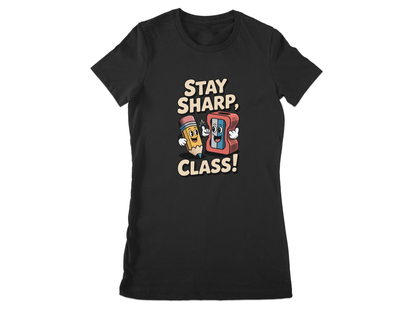 Stay Sharp Class Graphic T-Shirt Product