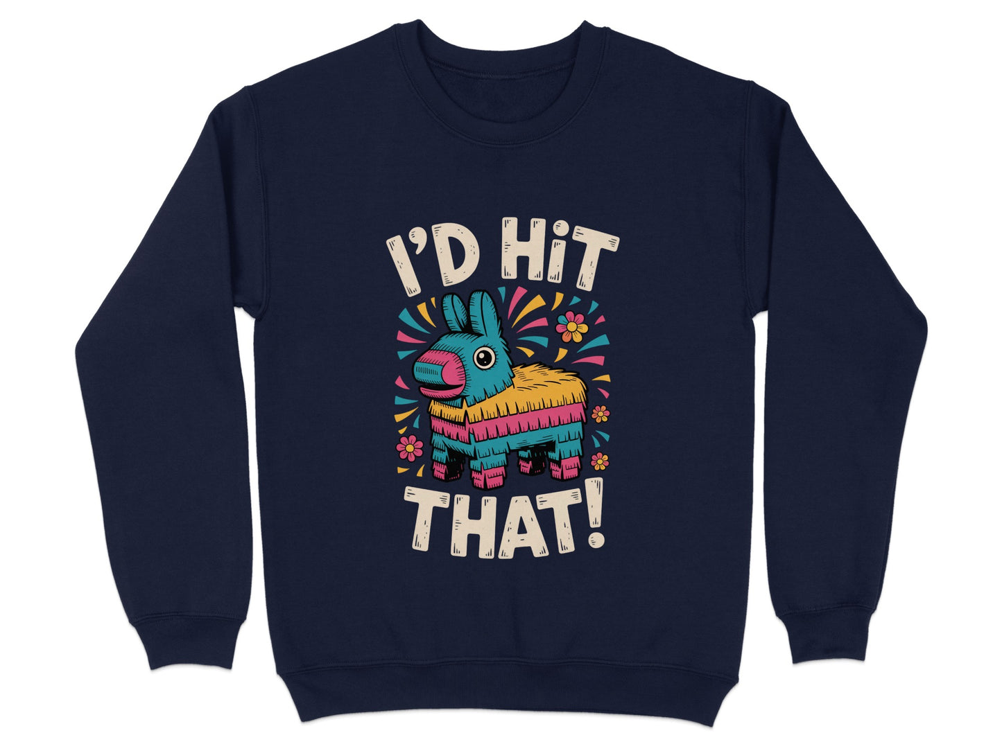I'd Hit That Colorful Pinata Crewneck Sweater product type