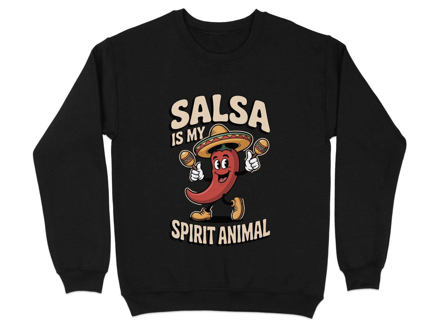 Salsa Is My Spirit Animal Funny Sweatshirt product type