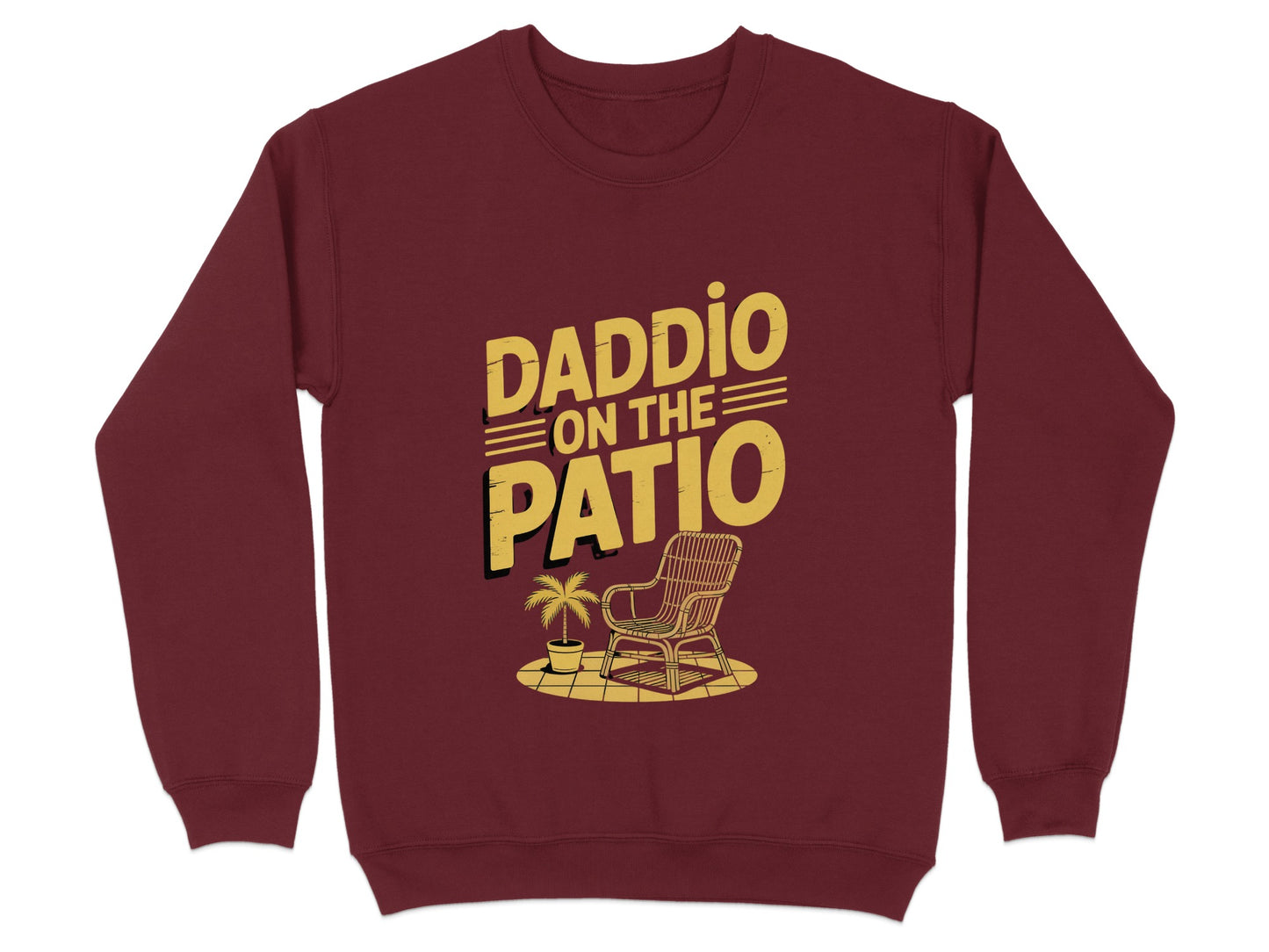 Daddio On The Patio Funny Sweatshirt Product