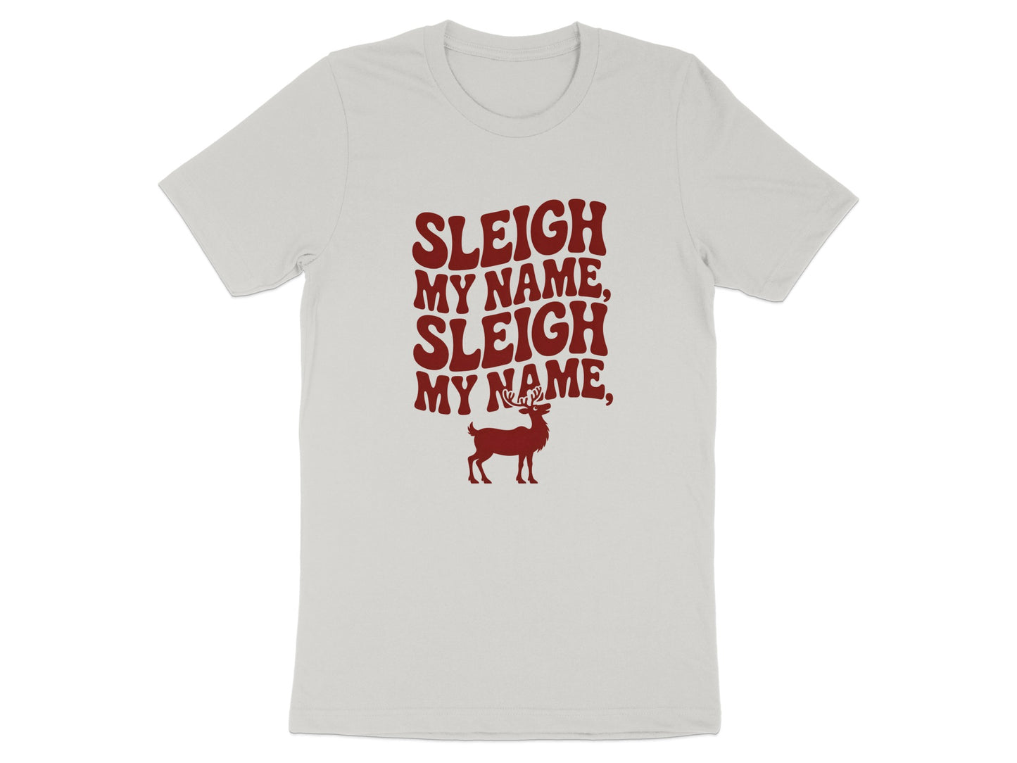 Festive Sleigh My Name Reindeer Men's T-Shirt product