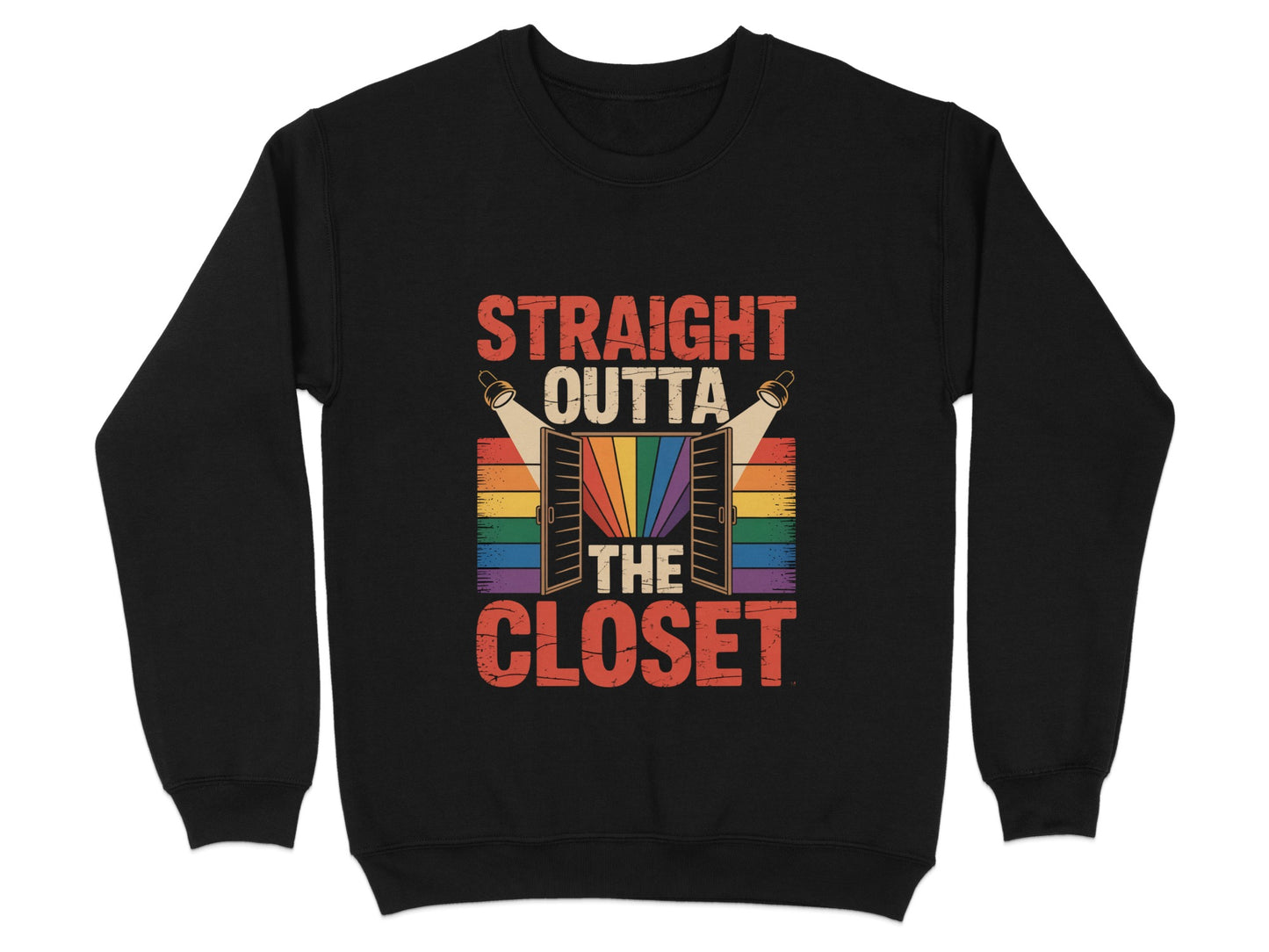 Straight Outta The Closet Graphic Sweatshirt product type