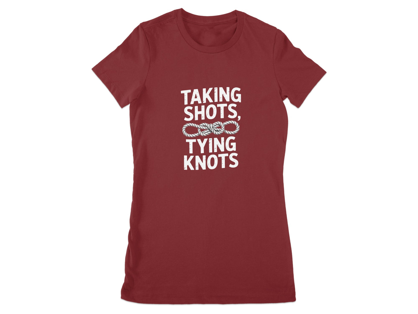 Taking Shots Tying Knots Graphic T-Shirt product