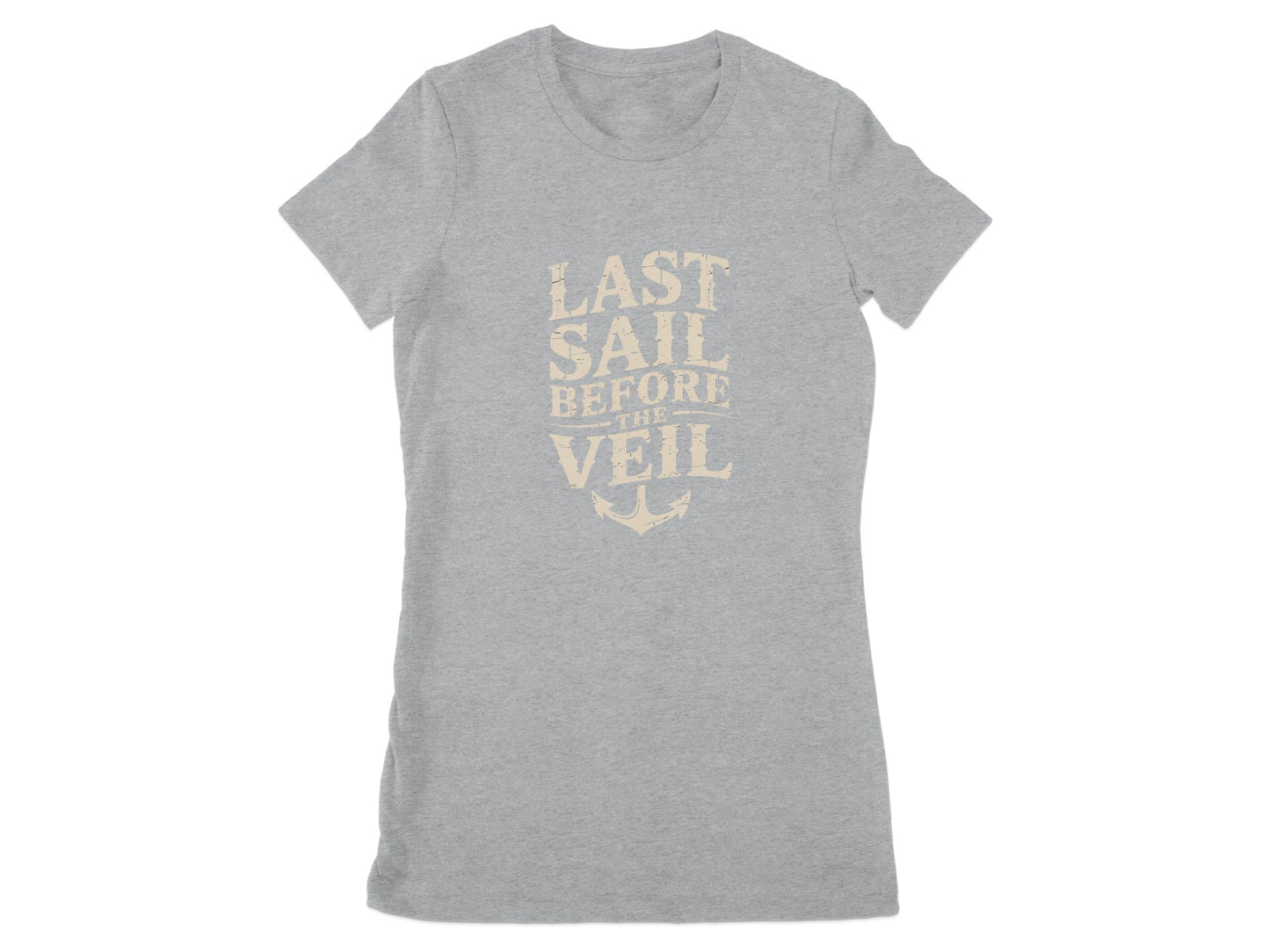 Last Sail Before The Veil Grey Graphic Tee product type
