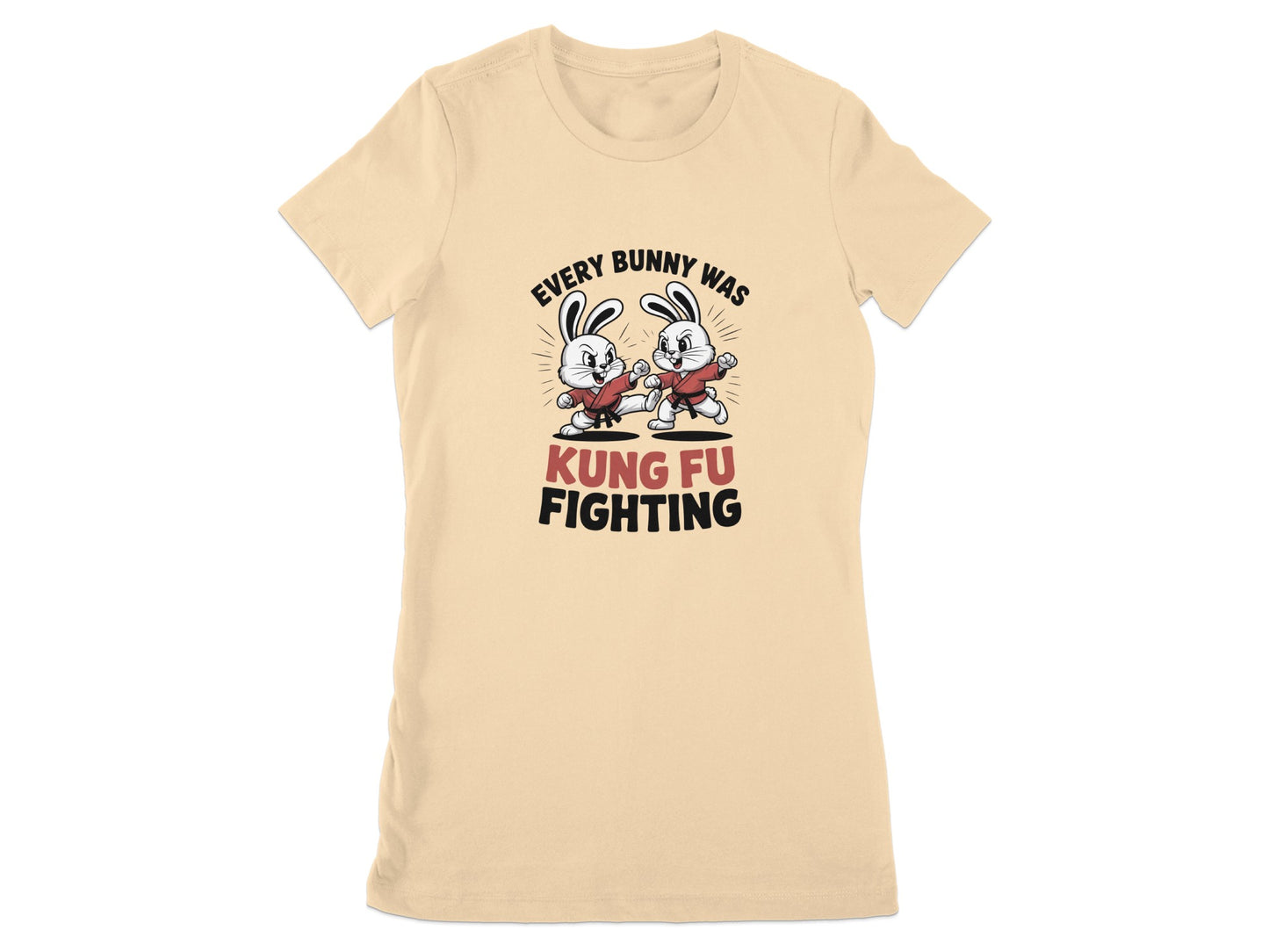 Every Bunny Was Kung Fu Fighting Graphic T-Shirt product type