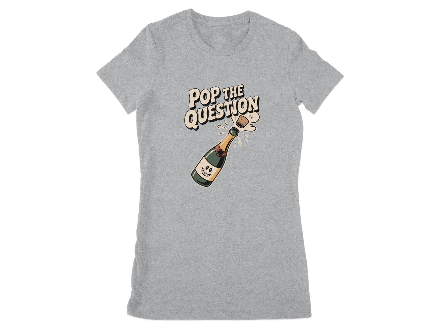 Pop the Question Graphic Print T-shirt product