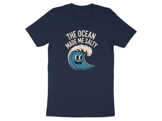 The Ocean Made Me Salty Graphic Tee product