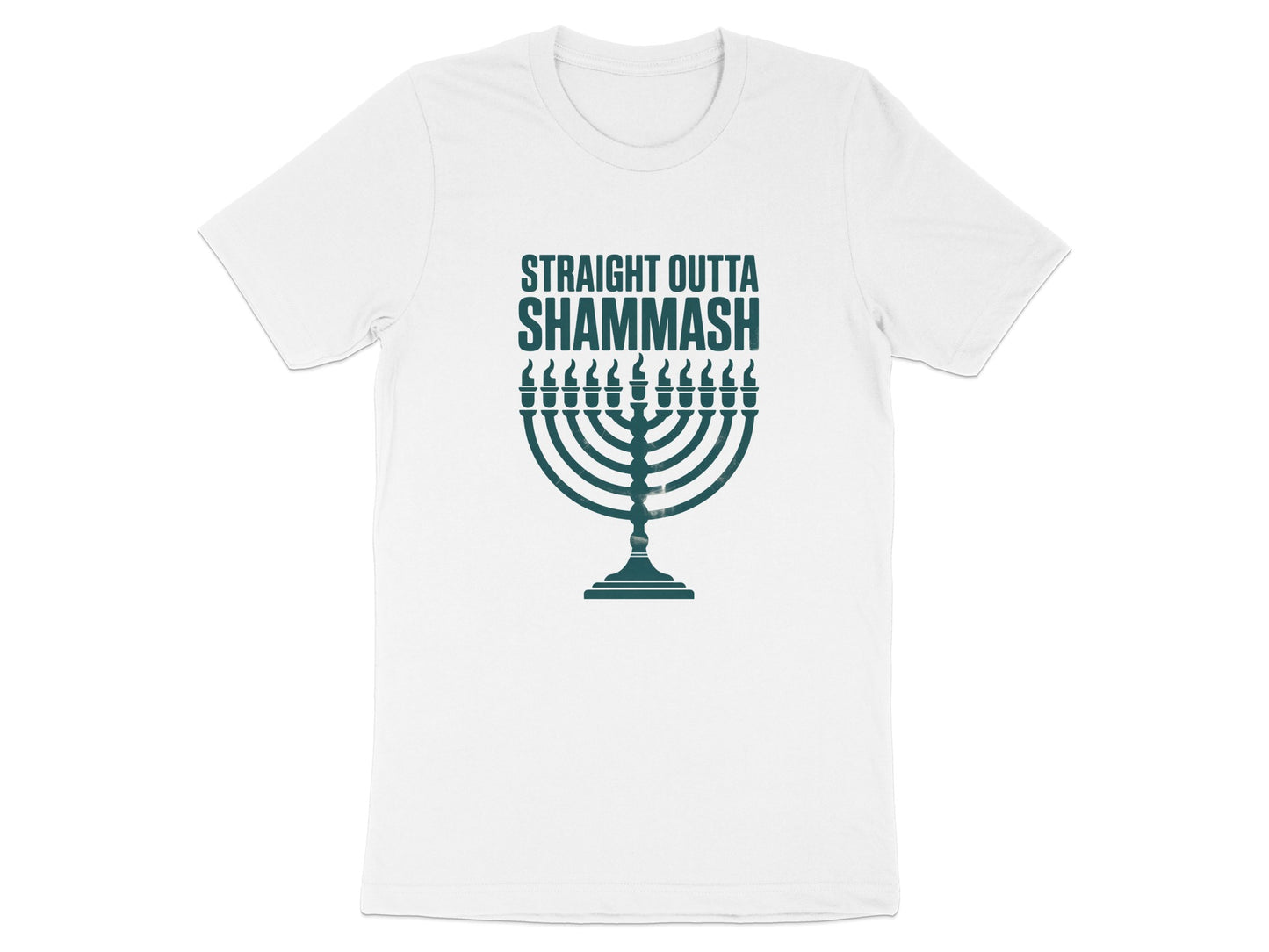 Straight Outta Shammash Menorah T-shirt product type