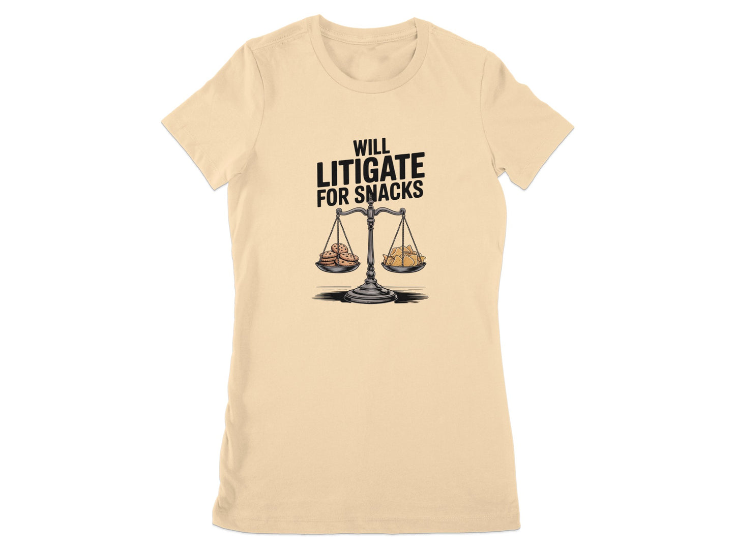 Will Litigate for Snacks Graphic Tee product