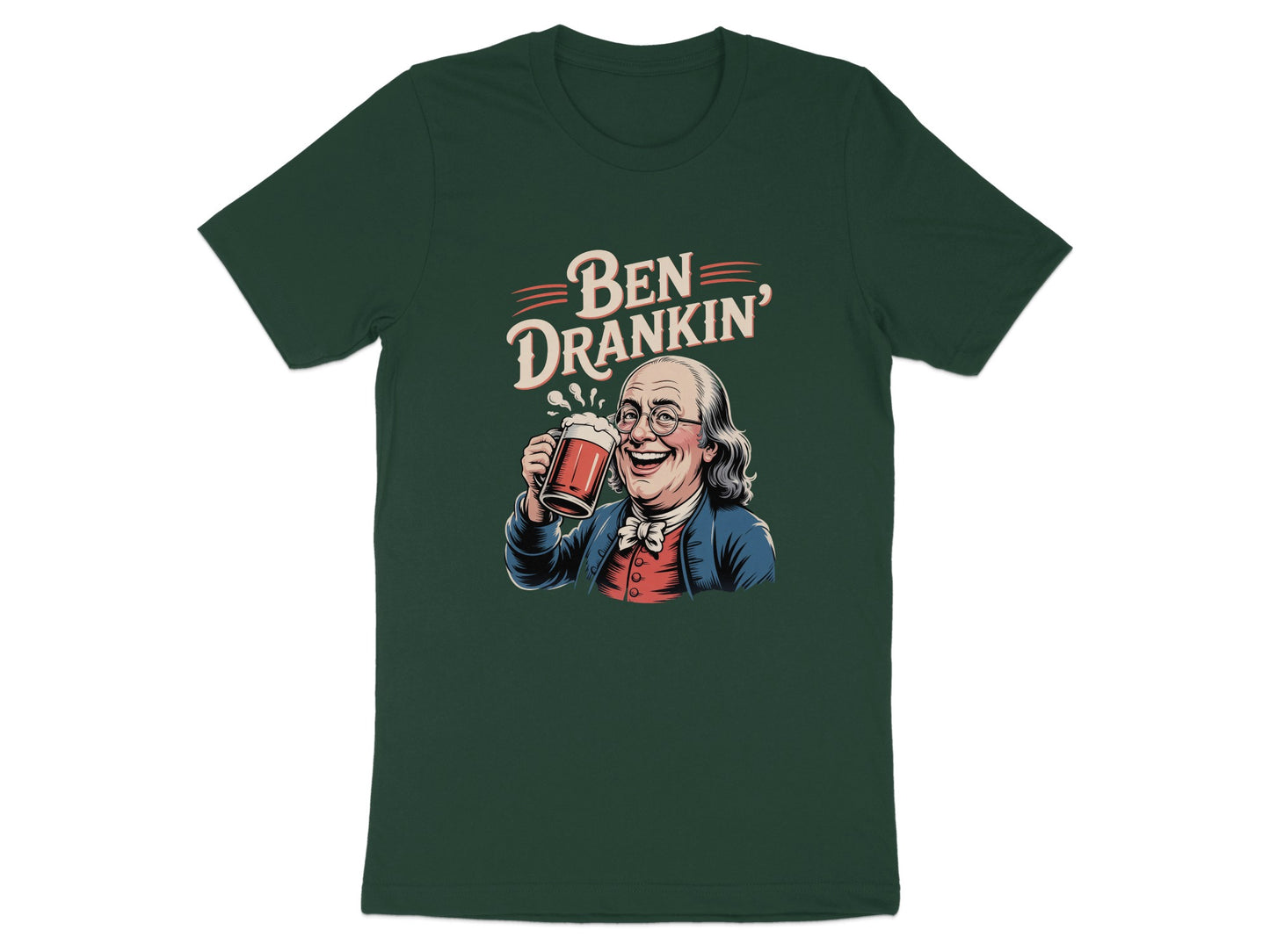 Ben Drankin Funny Graphic T-shirt product type