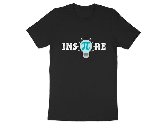 Inspire Light Bulb Pi Design Graphic T-Shirt product