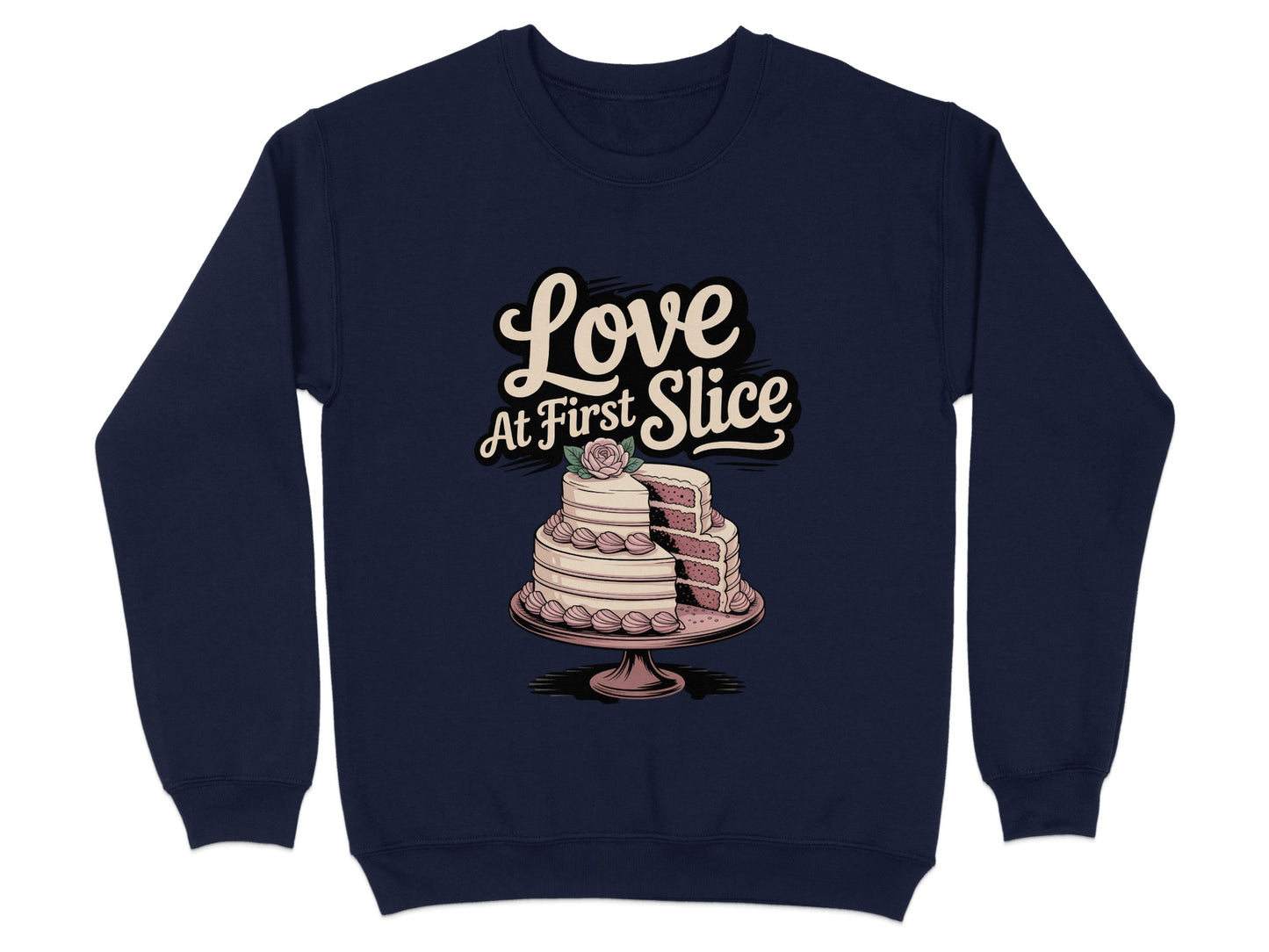 Love At First Slice Graphic Sweatshirt Product