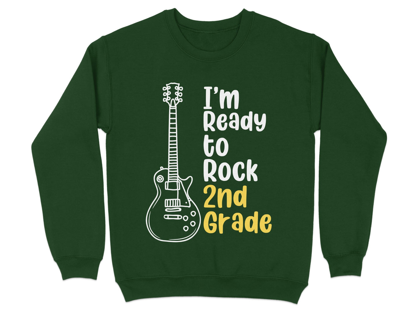 I'm Ready to Rock 2nd Grade Long Sleeve Clothing Product