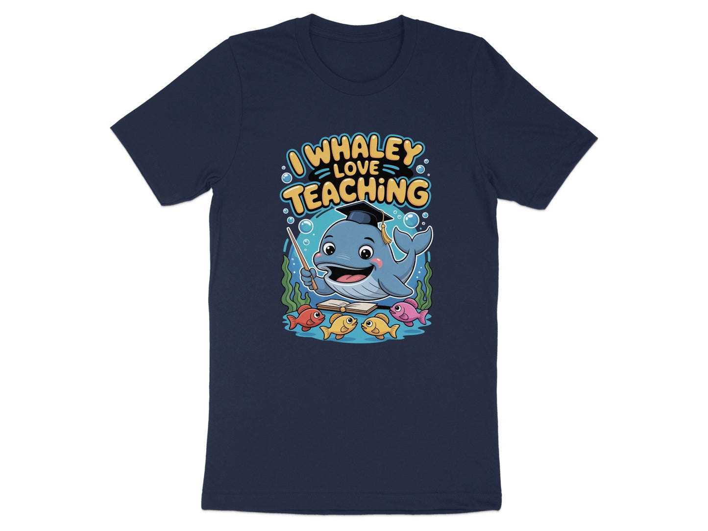 I Whaley Love Teaching Graphic T-shirt product type