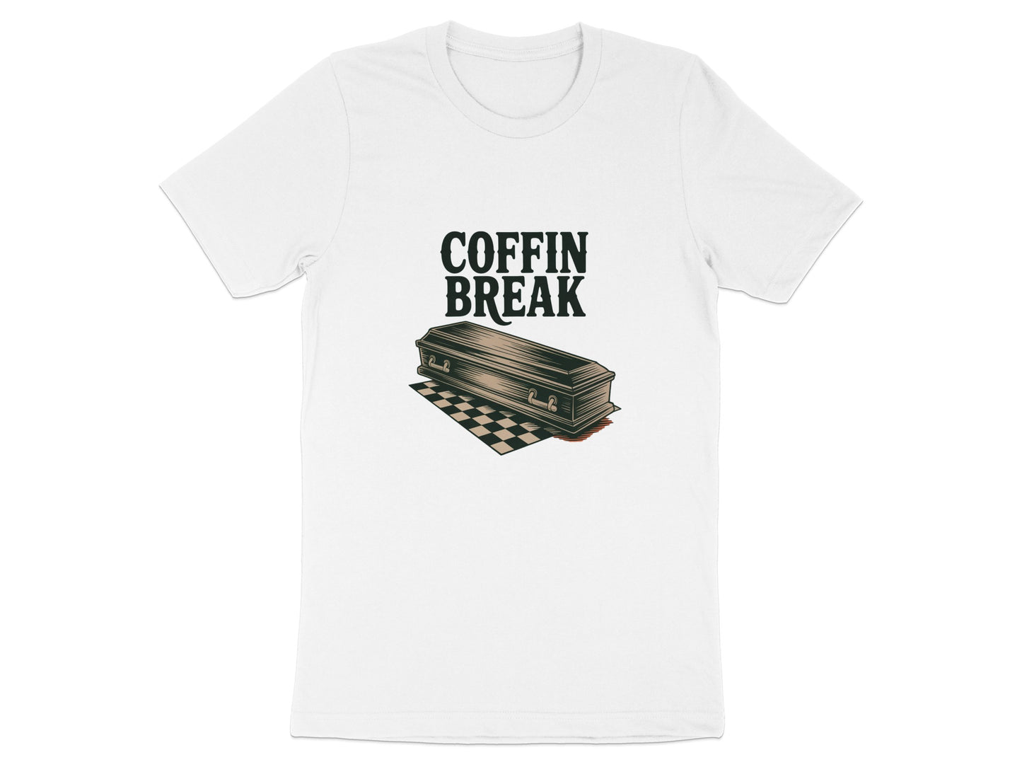 Coffin Break Graphic T-Shirt Casual Wear Product