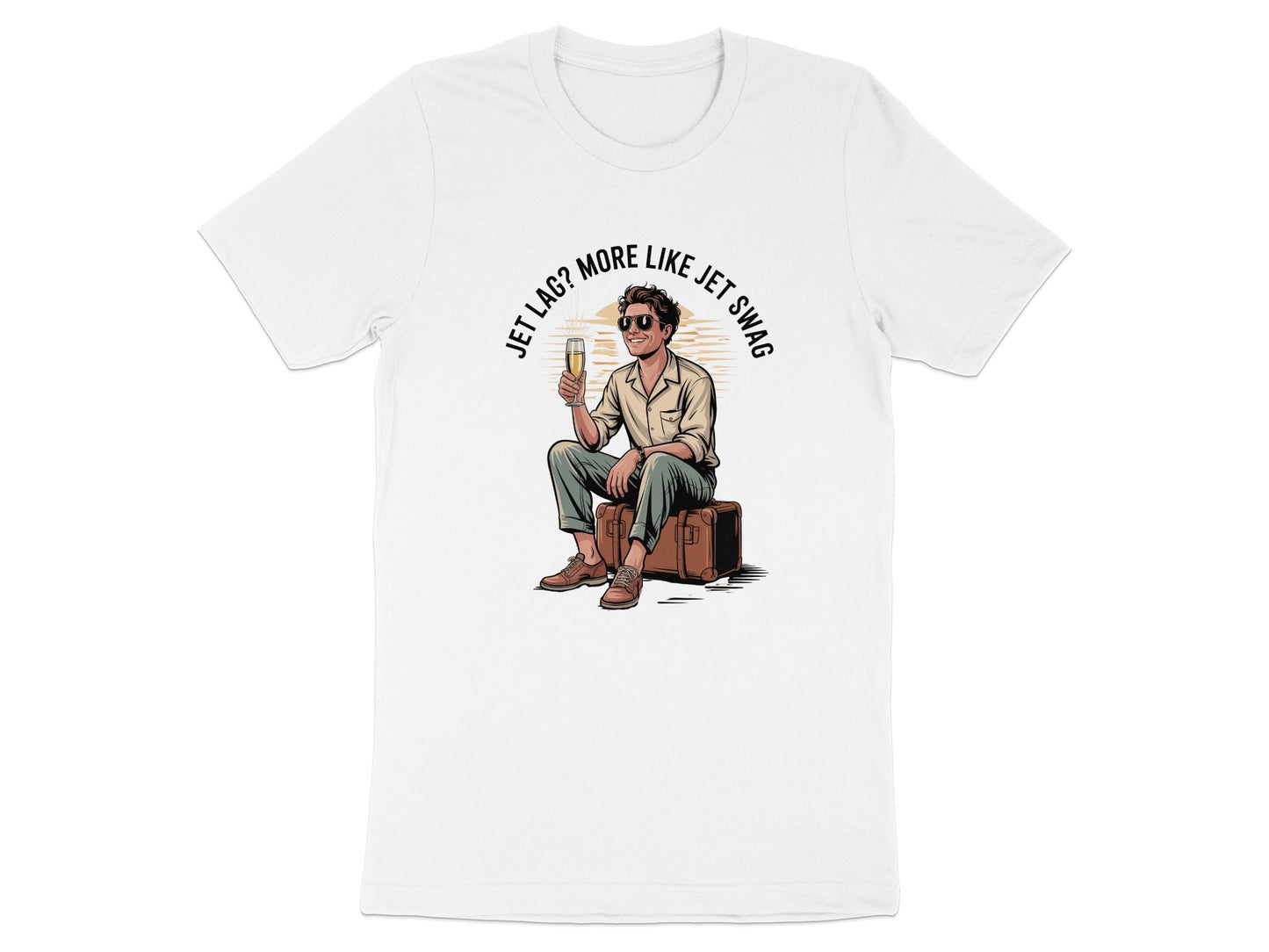 Jet Lag More Like Jet Swag Graphic T-shirt product type