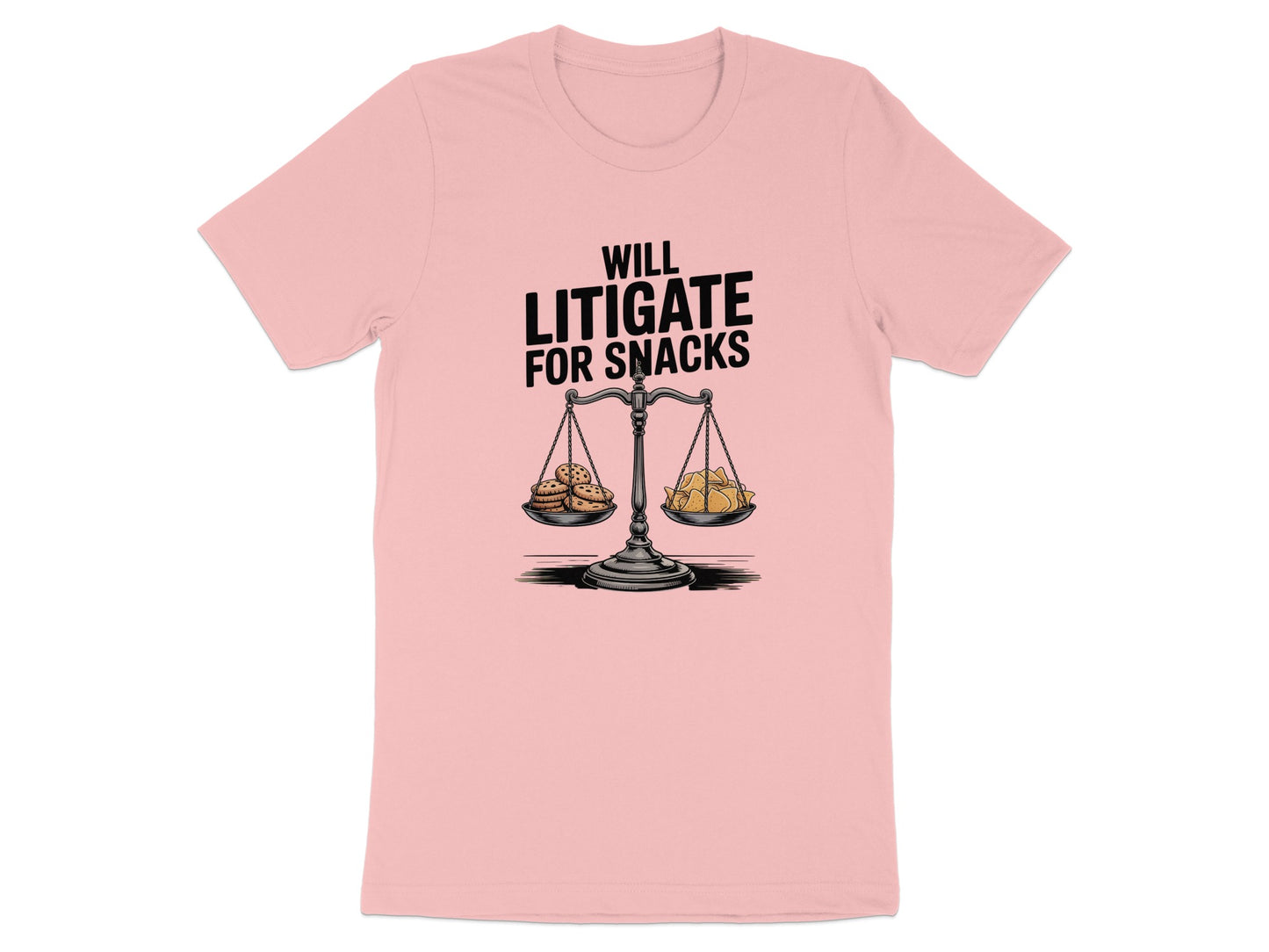 Will Litigate for Snacks Graphic Shirt product
