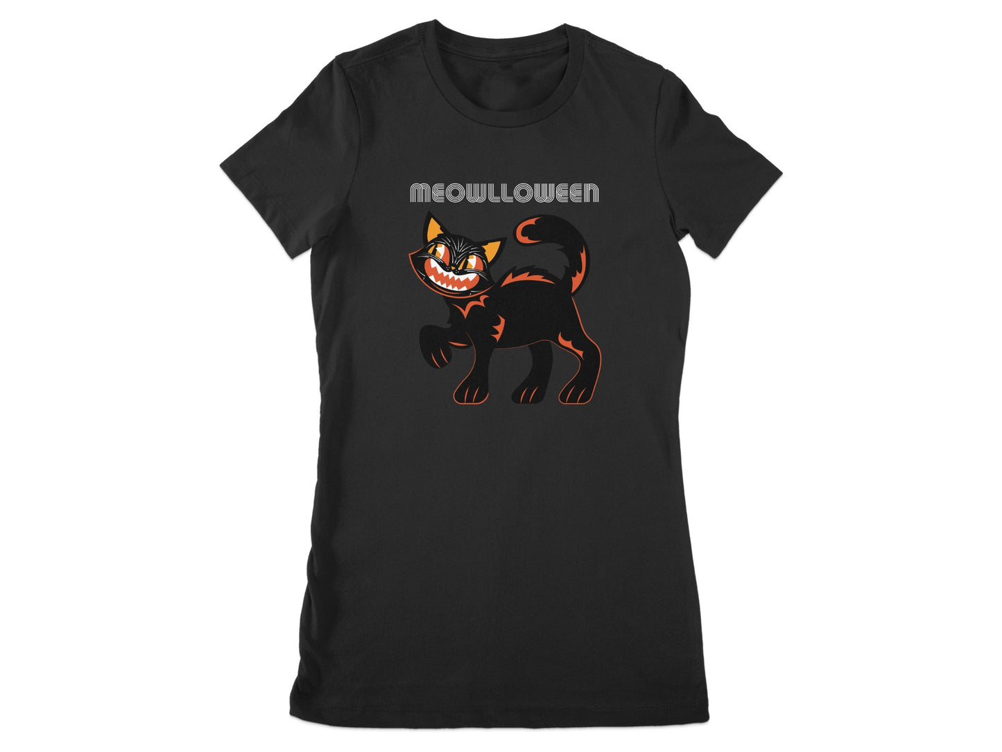 Spooky Meowlloween Cat Graphic for Halloween product type