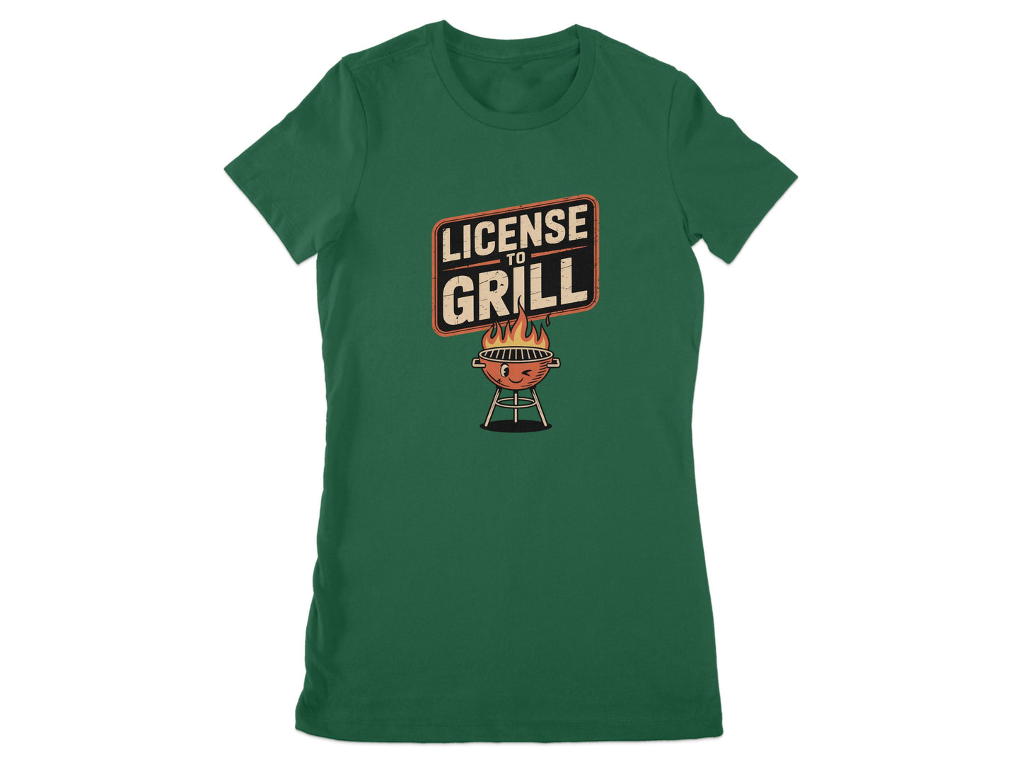 License to Grill Graphic Tee Shirt product type