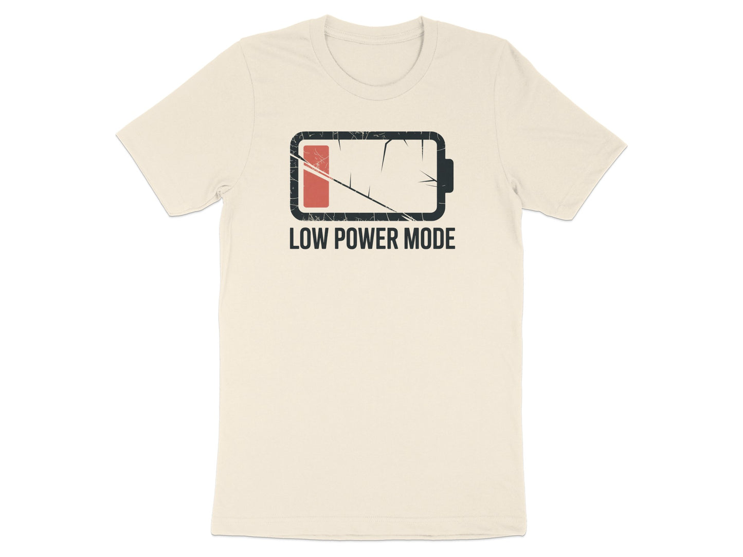 Low Power Mode Battery Graphic T-shirt product type