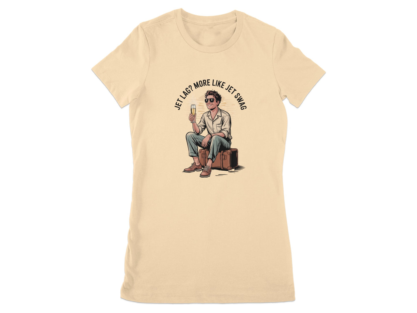 Jet Lag More Like Jet Swag Graphic T-shirt product