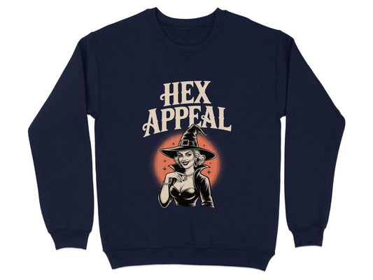 Hex Appeal Witch Design Black Crewneck product type