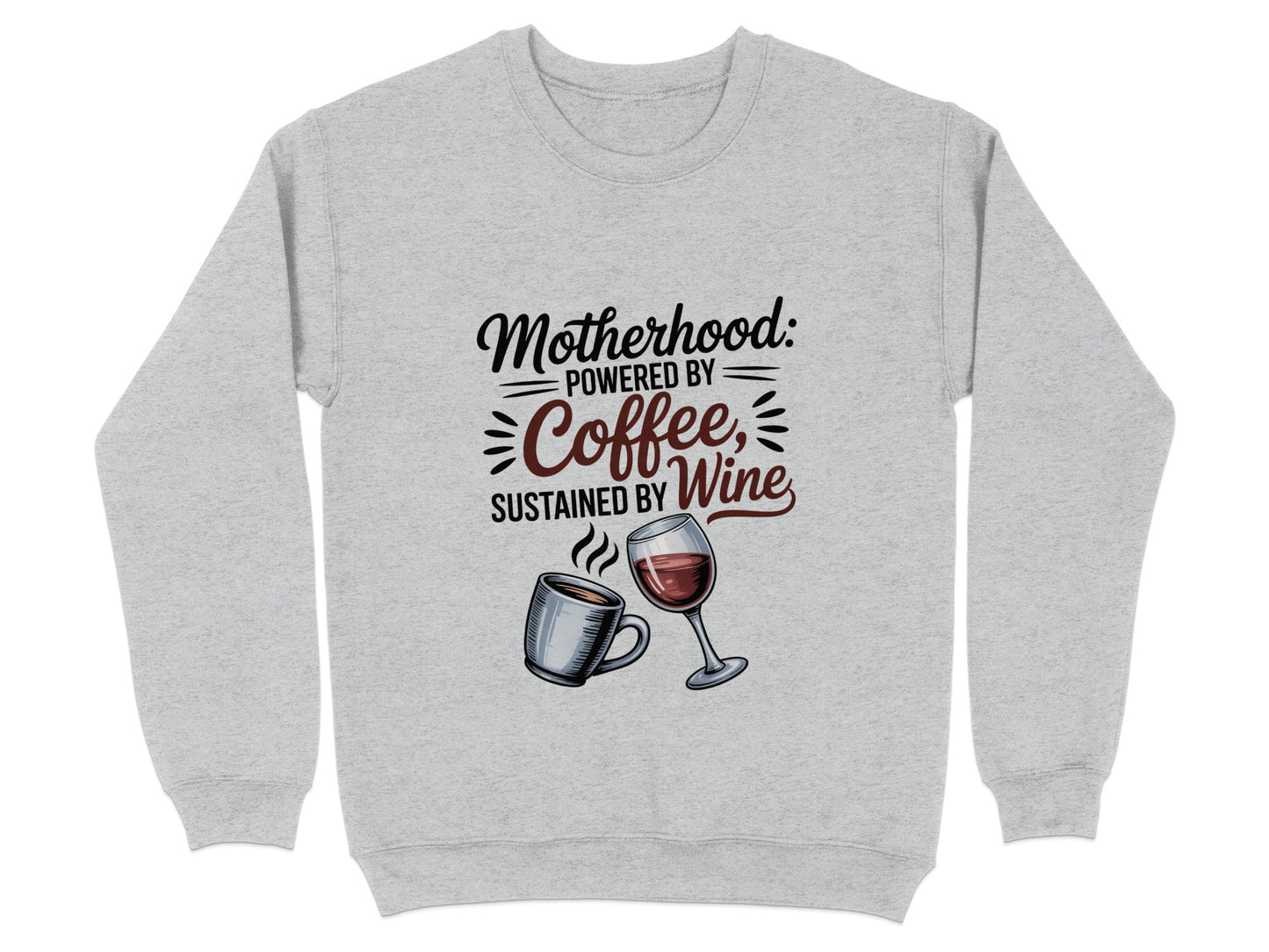 Motherhood Powered by Coffee Sustained by Wine product type