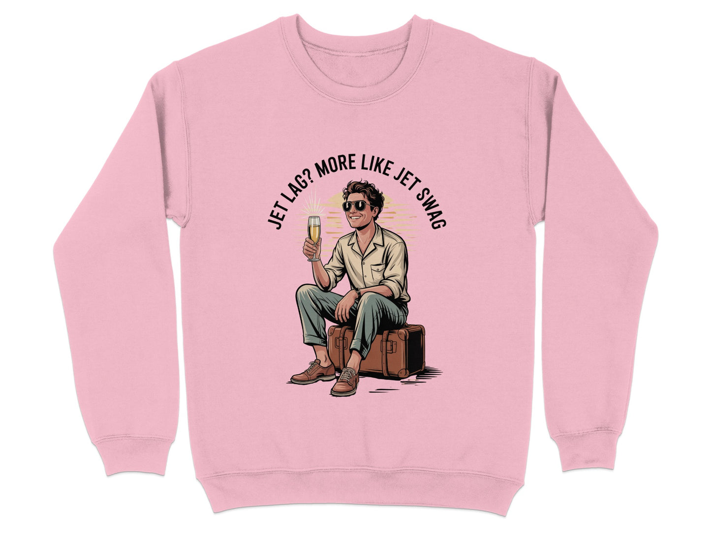 Jet Lag More Like Jet Swag Graphic Sweatshirt product type