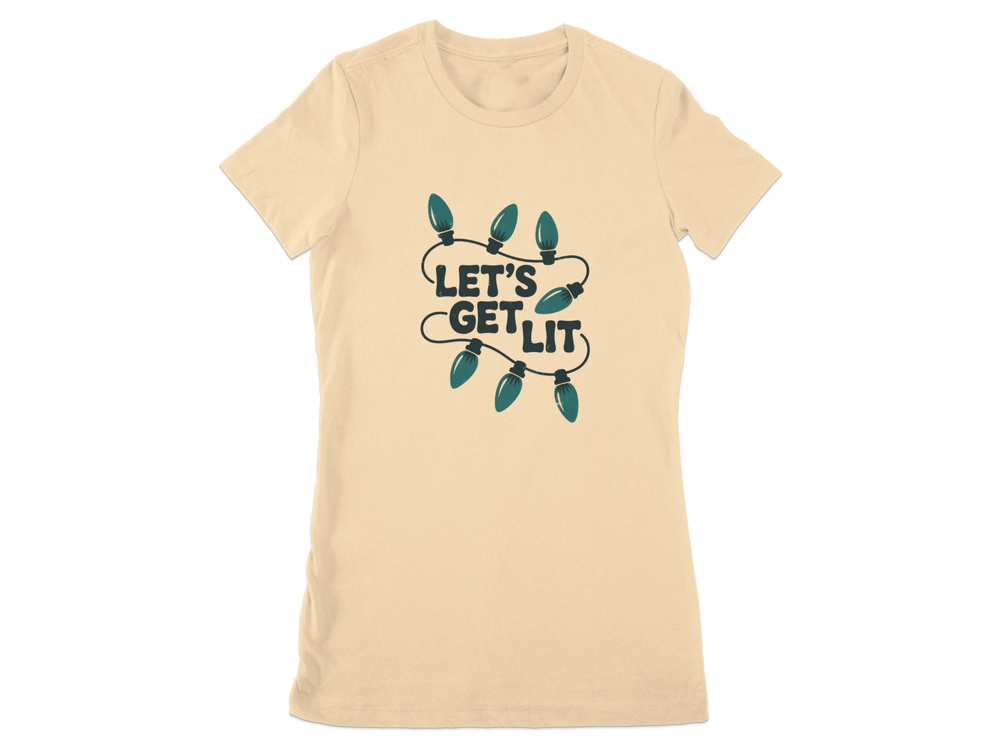 Let's Get Lit Festive Graphic Tee product type