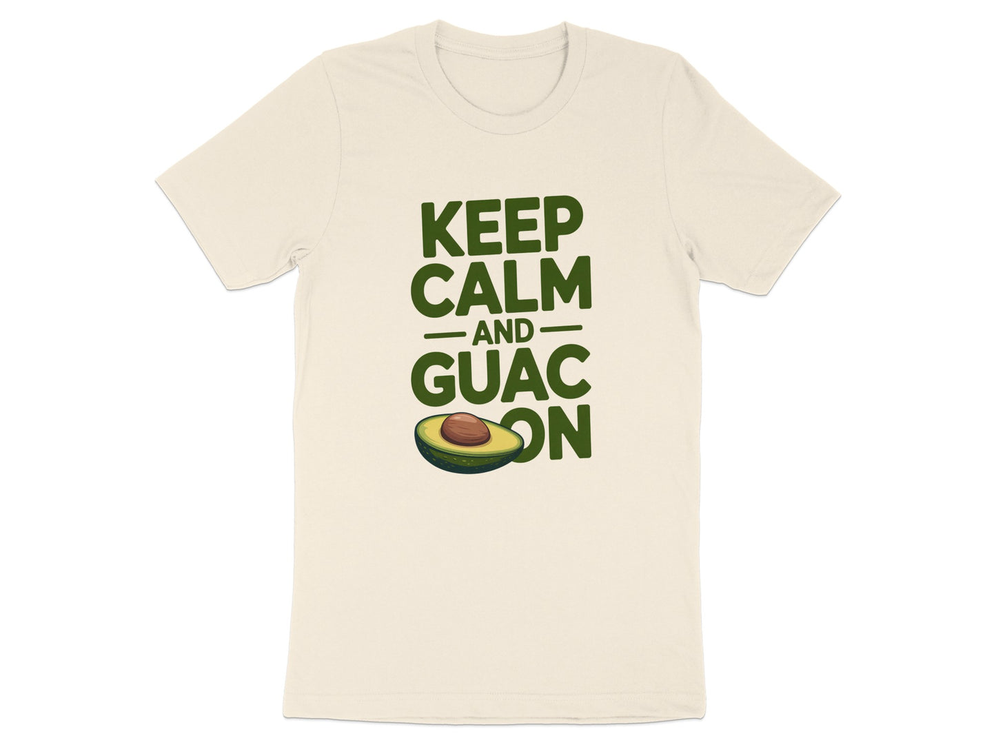 Keep Calm and Guac On Avocado Graphic T-Shirt product