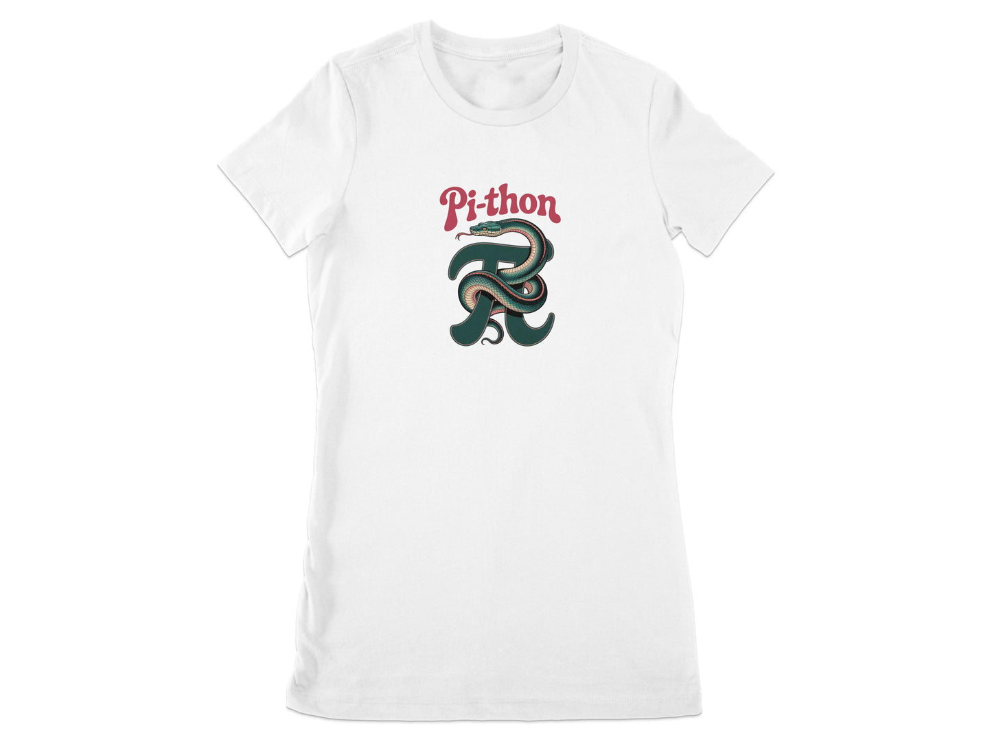 Pi-thon Snake Graphic Design T-shirt product type