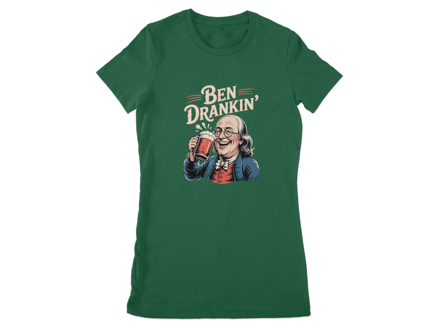 Ben Drankin Funny Drinking Graphic Women's T-Shirt product