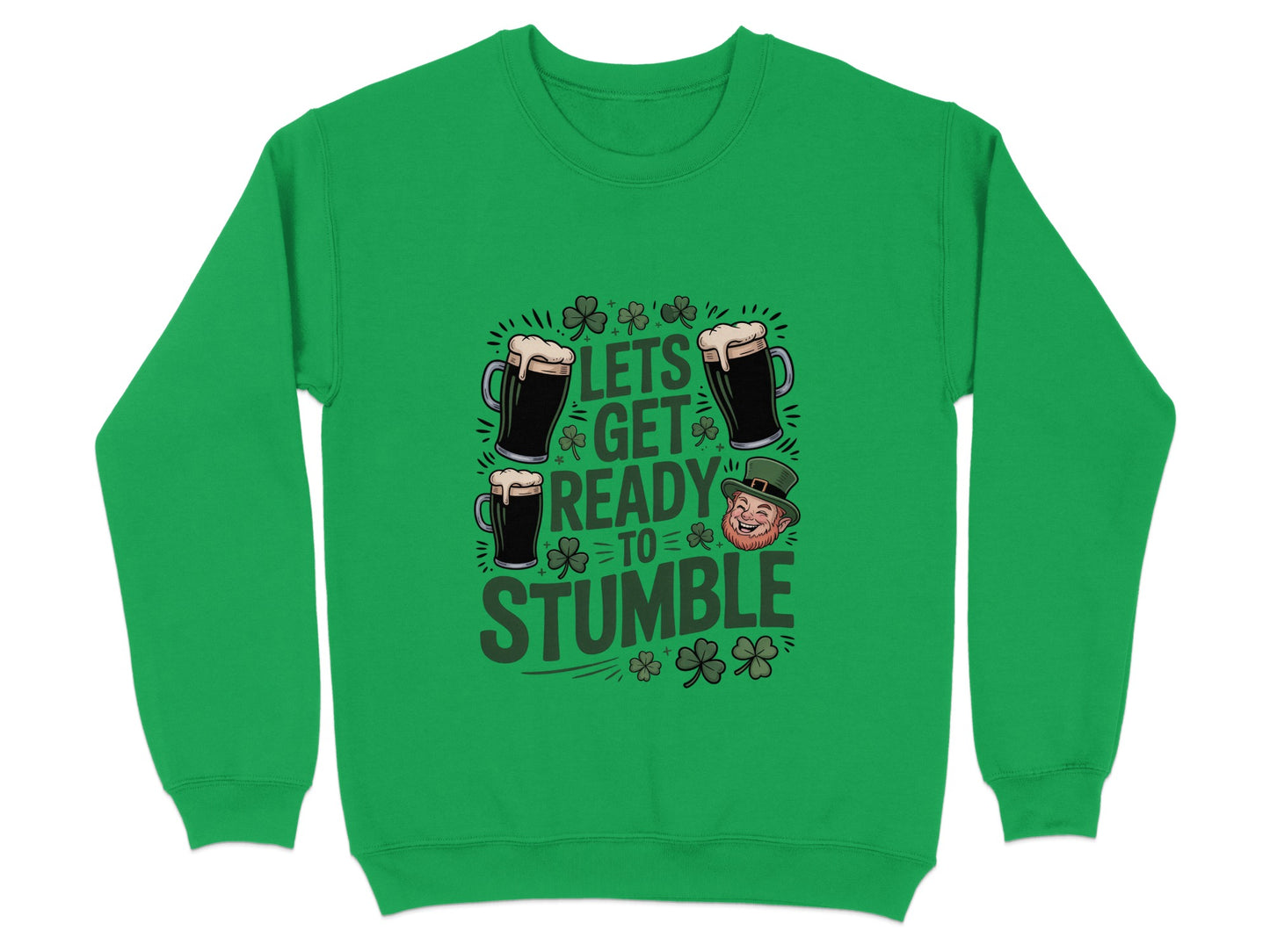 Lets Get Ready to Stumble Graphic Sweatshirt product
