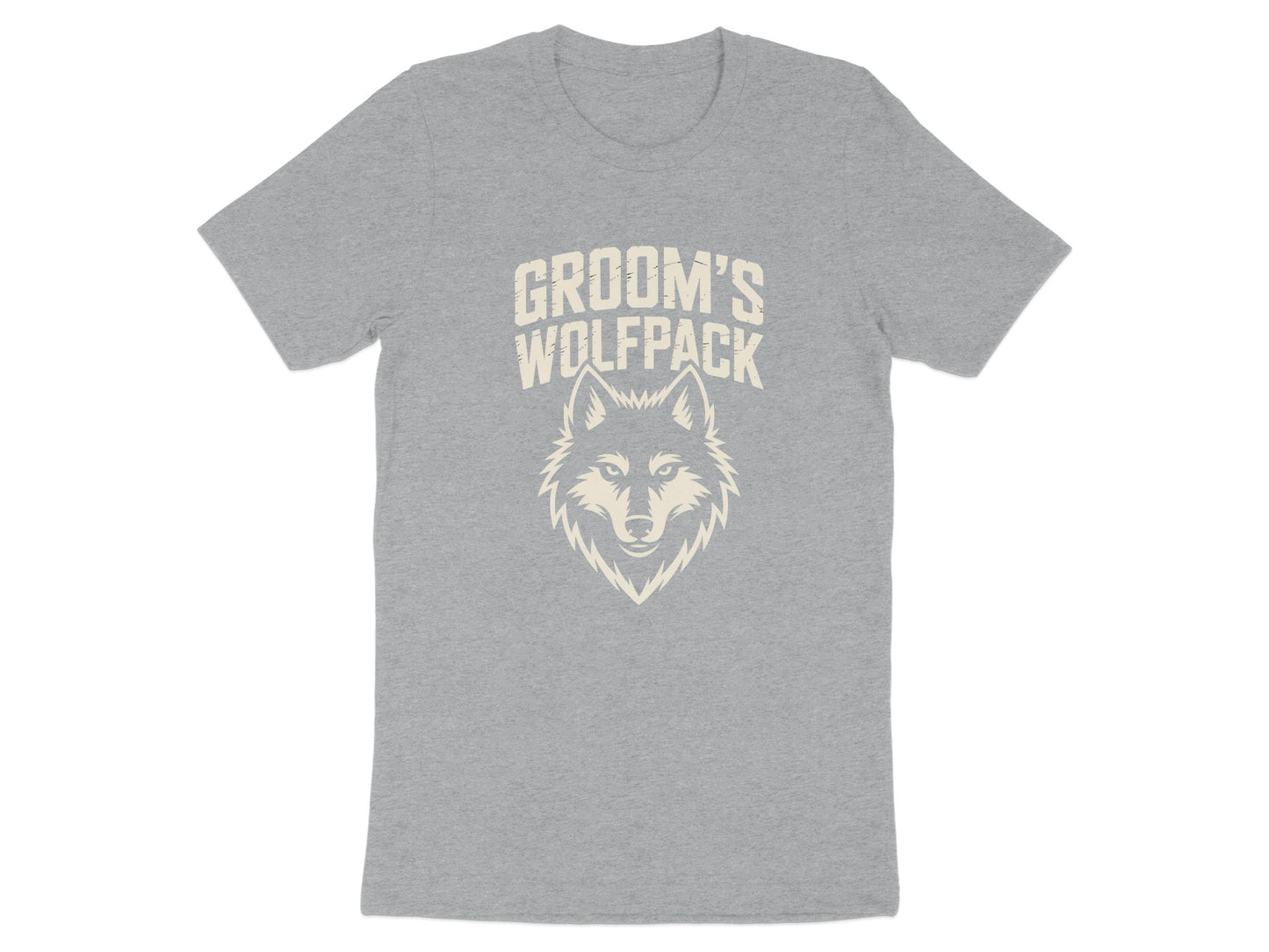 Groom's Wolfpack Graphic Tee Shirt Product