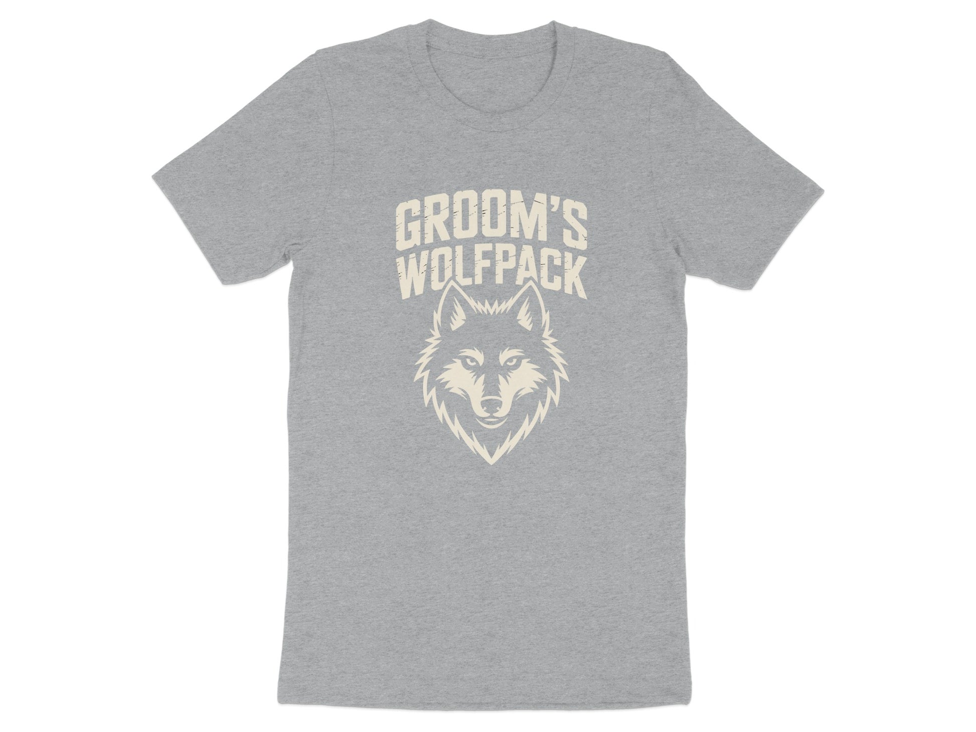 Groom's Wolfpack Graphic Tee Shirt Product