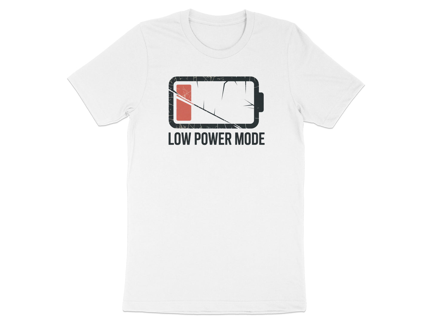 Low Power Mode Graphic Tee Fun Casual Shirt product