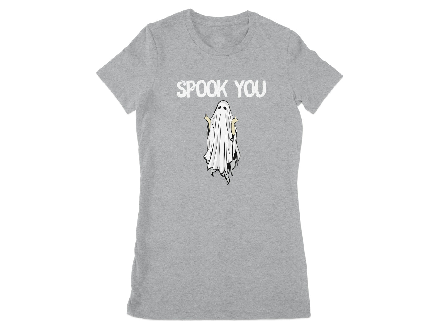 Spook You Halloween Ghost Graphic Tee shirt product type