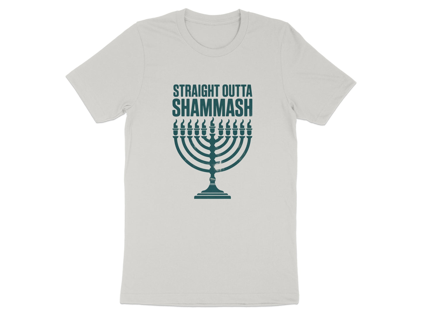 Straight Outta Shammash Menorah T-Shirt product