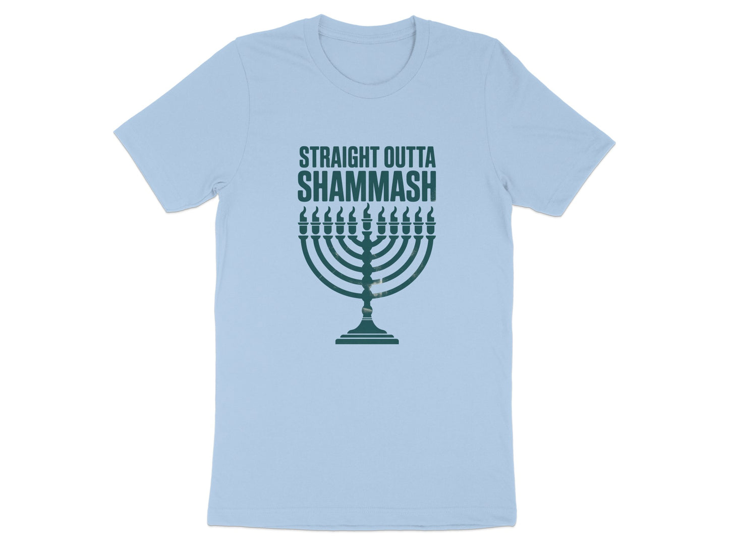 Straight Outta Shammash Menorah T-shirt product