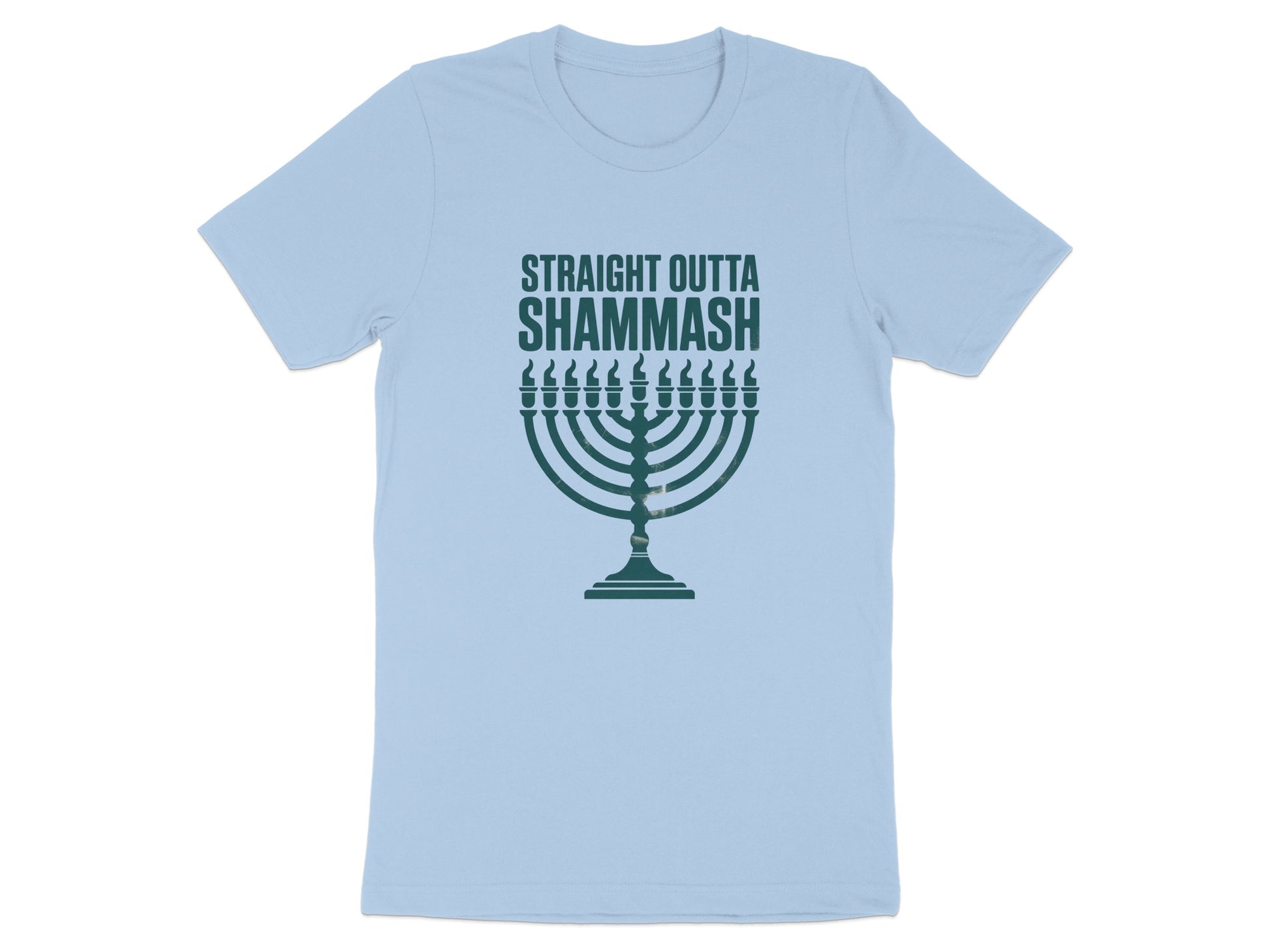 Straight Outta Shammash Menorah T-shirt product