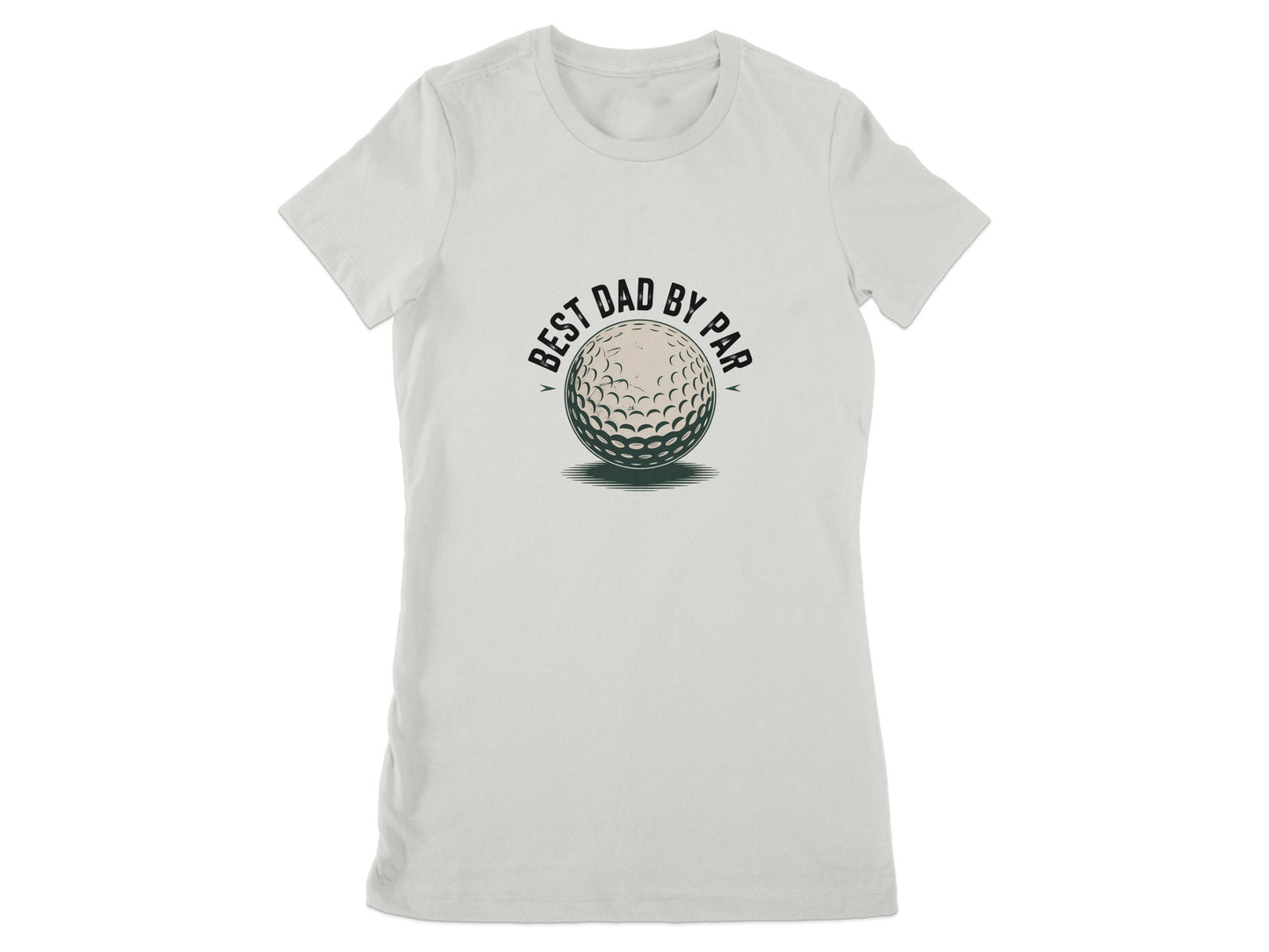 Best Dad By Par Graphic Golf-Themed T-Shirt product type